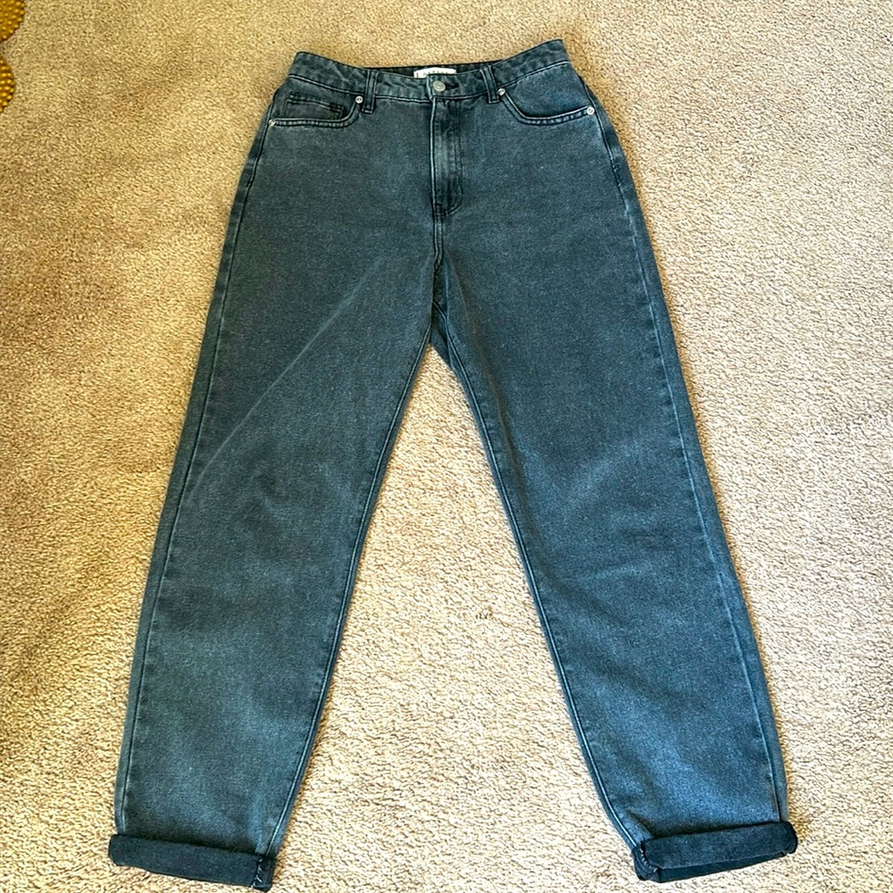 Harper Heritage Rolled Cuff Mom Jeans